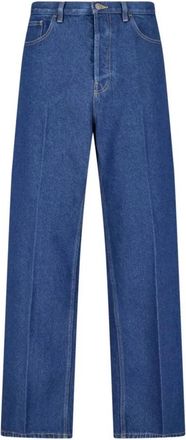 Valentino VGold Straight Jeans - Heren - Regular Fit Jeans - Blauw - W34 - Katoen - Jeans