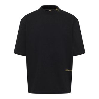 Carlo Colucci Heren, Tops, Zwart, Maat: XS