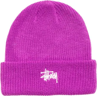 St&uuml;ssy Basic Cuff Beanie Violet 1321262-VIOL