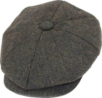 Generic Pack of 2 - Classic Newsboy Cap Baker Boy Hat - 8 Panel Peaky Style, Tweed Gatsby Hat - Plain Design - Versatile and Stylish Headwear