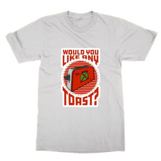 Generic Talkie Toaster Funny Sci-Fi Boys from The Dwarf T-Shirt (White, M)