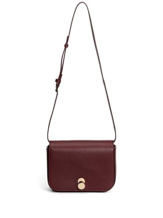 Fabiana Filippi Eclissi crossbody bag - women - Polyurethane/Viscose/Calf Leather - OS - Red