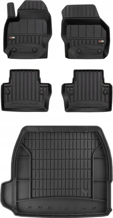 OEM Set Tappetini In Gomma 3d Volvo S80 2 Berlina 2006-2016