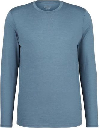 Stoic Merino155 LaholmSt. L/S Merinoshirt f&uuml;r Herren | blau