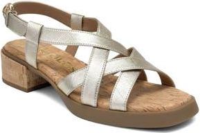 Aerosoles Daily FX Slingback Sandal in Soft Gold at Nordstrom Rack, Size 5.5