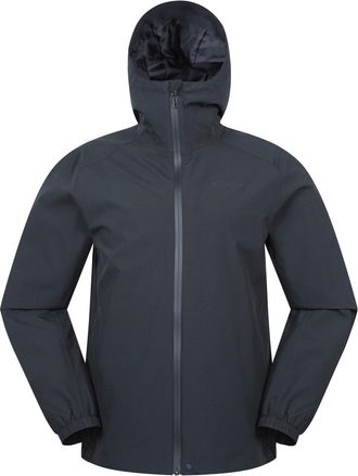 Mountain Warehouse Heren Sambrook Waterdichte Jas (Zwart)