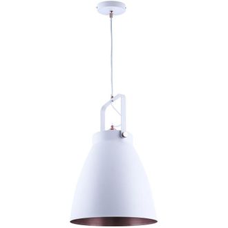 Paco Home Paco Home Luminaria Pie Moderna Sal&oacute;n Luminaria Suspensi&oacute;n Dise&ntilde;o Focos E27 Cobre Blanco, L&aacute;mpara Colgante
