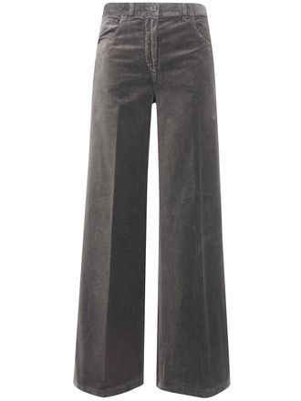 Aspesi Pants Wide Leg Velvet Wide Leg Trousers