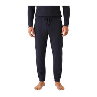 HUGO BOSS Structure Pants - Heren - Sweatpants - Blauw - XL - Katoen - Broeken
