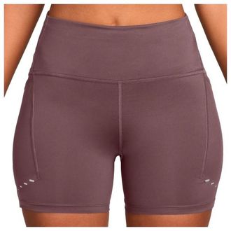 Nike Swift High-Waisted 4 Tight Running Shorts Laufshorts f&uuml;r Damen | lila