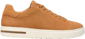 Birkenstock Cork Brown Lage Sneakers - Dames - Sneakers - Beige - 38 EU - Leer - Schoenen