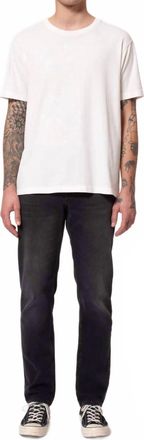 Nudie Jeans Steady Eddie Ii Jeans In Black Change