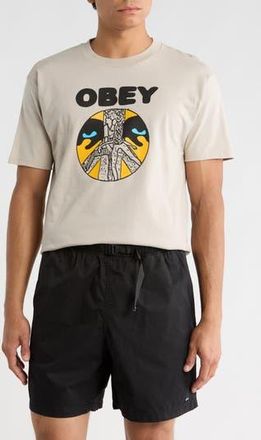 Obey Psychic Youth Graphic T-Shirt in Beige at Nordstrom Rack, Size Xx-Large