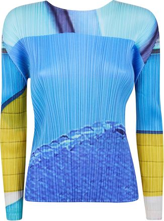 Issey Miyake T-Shirt Manica Corta City Collage