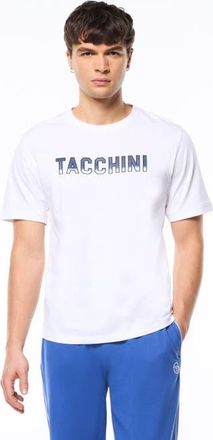 Sergio Tacchini Strisce T-Shirt in Brilliant White at Nordstrom, Size Xxx-Large
