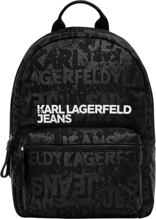 Karl Lagerfeld Heren, Tassen, Zwart, Maat: ONE Size