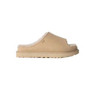 UGG Greenport Slide - Dames - Pantoffels - Beige - 38 EU - Su&egrave;de - Schoenen