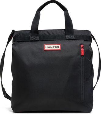Hunter Hybrid Convertible Tote Bag in Other Black at Nordstrom