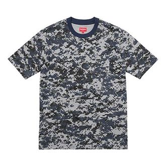 SUPREME FW18 SS Pocket Navy Digi Camo Tee SUP-FW18-085