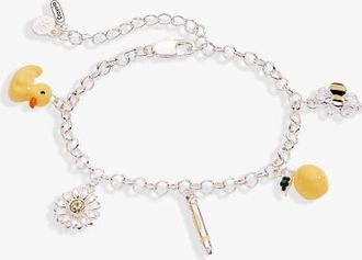 Alex and Ani Crayola x Alex and Ani Fan Favorites Sunglow Charm Bracelet in Silver at Nordstrom
