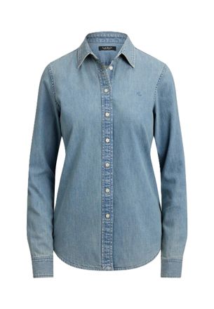 Ralph Lauren Light Blue Denim Faded Shirt