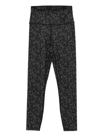 Varley high rise printed leggings - Black
