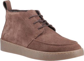 Hush Puppies Rory Suede Mens Chocolate Ankle Boots - Size UK 11