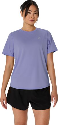 Asics Laufshirt ASICS ASICS CORE TOP, Damen, Gr. XXL, blaubell, Obermaterial: 100% Polyester, Shirts Laufshirt, f&uuml;r Sportmode, Fr&uuml;hlings- und Herbstmode, mi