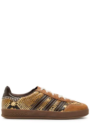 Wales Bonner Adidas X Wales Bonner Gazelle Snake-effect Leather Sneakers - Beige - 6.5 (IT39.5 / UK6.5)