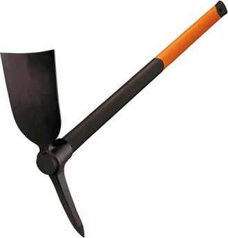Fiskars Pico Forjado De Obrero De V&iacute;a De Boca Amplio, Longitud: 90 Cm, Peso: 3 Kg (por 3)