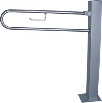 Presto Equip Barra De Apoyo Abatible Suelo Inox Brillo 78175 - Presto