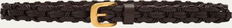 The Row Cord Woven Leather Belt