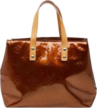 Louis Vuitton Pre-owned Monogram Vernis Reade PM Handbag - Dames - Vintage Shopper - Bruin - ONE Size - Vintage