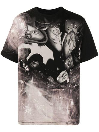 424 T-shirt met print - Grijs