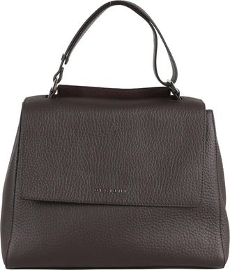 Orciani Sveva Soft Media Shoulder Bag - - Bags - Donna - Marrone - ONE SIZE