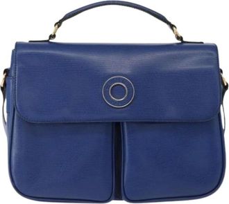 Celine Pre-owned Handbags, female, Blue, Size: ONE SIZE Pre-owned Vintage Handbag