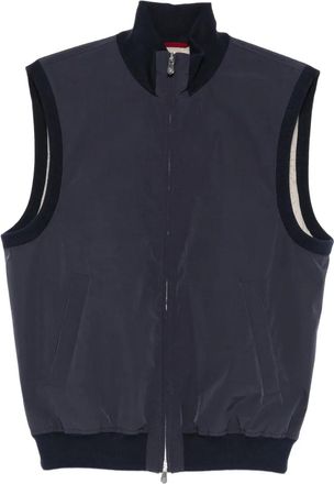 Brunello Cucinelli Jack met rits - Blauw