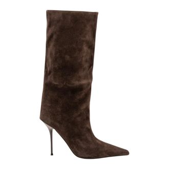 Jeffrey Campbell Schoenen, Dames, Bruin, 40 EU, Leer, Give-It Stivale