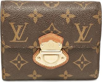 Louis Vuitton Portafoglio Joey - Marrone