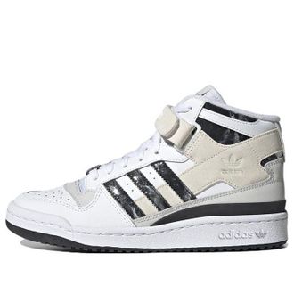 adidas (WMNS) adidas Forum Mid White Black GY9506