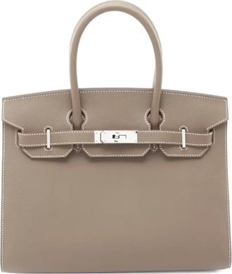 Hermès 2022 Birkin 30 Epsom-leather tote bag - Neutrals