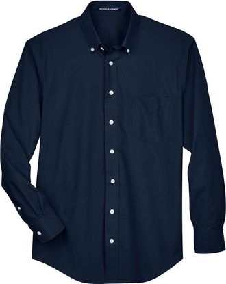 Devon & Jones Crown Collection Broadcloth Woven Dress Shirt