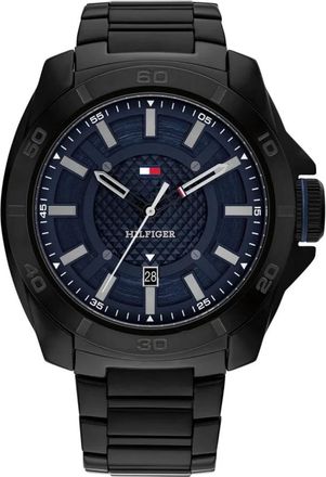 Tommy Hilfiger Accessoires, Heren, Zwart, ONE Size, Windsurf Horloge