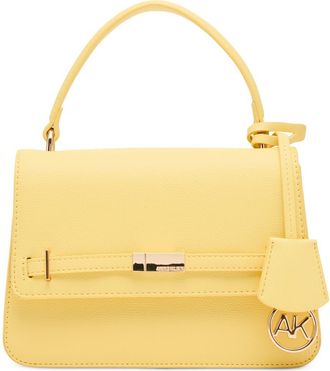 Anne Klein Belt Frame Satchel in Butter at Nordstrom Rack