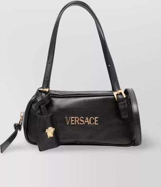 Versace tag mini bowling bag