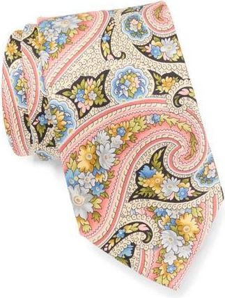 Robert Graham Paisley Floral Silk Tie in Pink at Nordstrom Rack