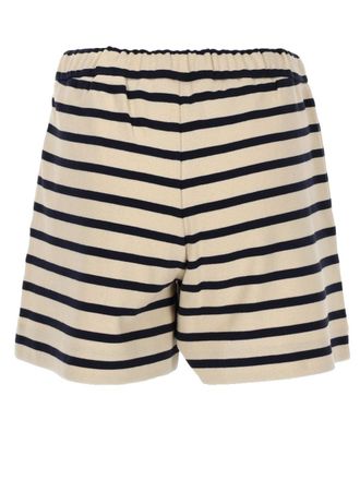 Moncler Striped Cotton Bermuda Shorts - Multicolor
