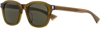 Saint Laurent Accessoires, unisex, Groen, ONE Size, Nylon, SL 880/K Zonnebrillen