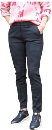 Mason's Slim Camouflage Broek - Dames - Chinos - Zwart - S - Broeken