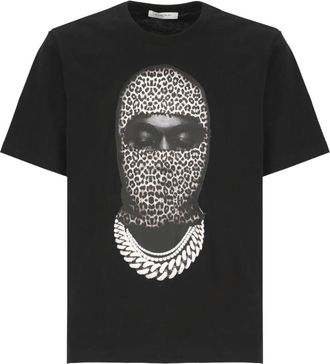 Ih Nom Uh Nit T-Shirts, male, Black, Size: 2XL Black Cotton T-shirt with Print